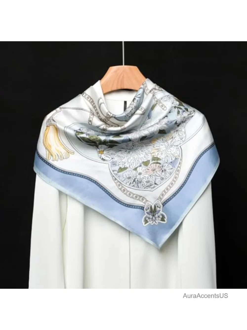 100% Pure Mulberry Silk Scarf 35